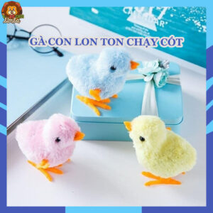 Gà Con Chạy Lon Ton Bằng Cót An Toàn Cho Bé Vui Chơi Thoả Thích