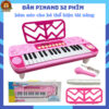 Đàn Piano Có Đèn, Nhạc Kèm Mic Cho Bé Cảm Thụ Âm Nhạc Sớm