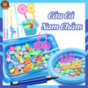 Bộ Đồ Chơi Câu Cá Gắn Nam Châm Có Bể Phao + Cần Câu NhựaBộ Đồ Chơi Câu Cá Gắn Nam Châm Có Bể Phao + Cần Câu Nhựa